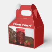 aardbeienjam bedankdoosjes (Voorkant Zijde)