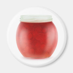 Aardbeienjam Magneet