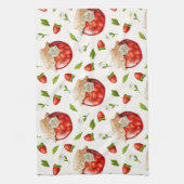 Aardbeienjam Theedoek (Verticaal)