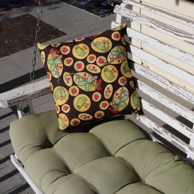 Aardbeienkikkers voor eeuver buitenkussen (Creator heeft geüpload)