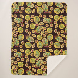 Aardbeienkikkers voor eeuver sherpa deken