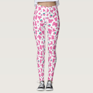 Aardbeienkoe Leggings