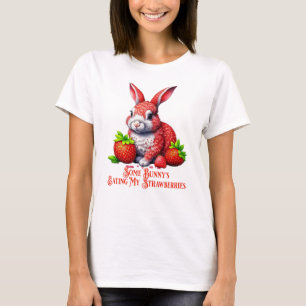 aardbeienkonijn t-shirt