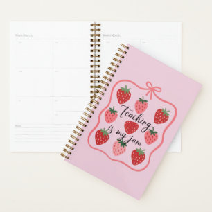 Aardbeienliefhebber Leraar Lesgeven is mijn ding  Planner