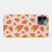 aardbeienmelk Case-Mate iPhone case (Achterkant (horizontaal))
