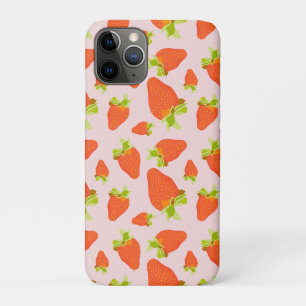 aardbeienmelk iPhone 11 pro hoesje