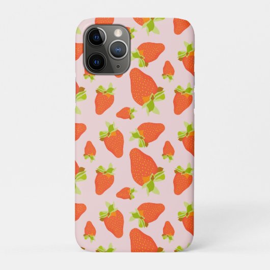 aardbeienmelk Case-Mate iPhone case (Achterkant)