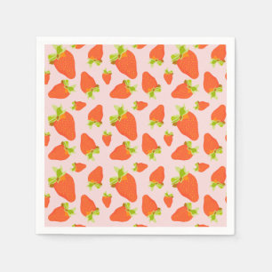 aardbeienmelk servet