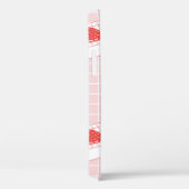 Aardbeienmelkpatronen: speelse Cartoons Case-Mate iPhone Case (Achterkant / Rechts)