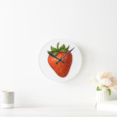 Aardbeienontwerp Ronde Klok (Huis)