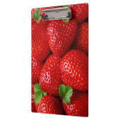 Aardbeienontwerp Schrijfblok Klembord (Links)