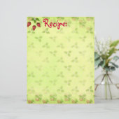 Aardbeienpapier (Staand voorkant)