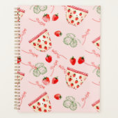 Aardbeienpartij Planner (Voorkant)
