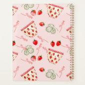 Aardbeienpartij Planner (Achterkant)