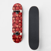 Aardbeienpatroon 2 2 skateboard (Voorkant)