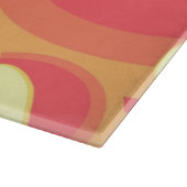 Aardbeienpatroon 2 snijplank (Hoek)