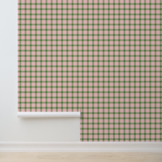 Aardbeienpatroon Behang (Applicatie)