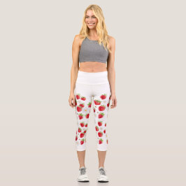 Aardbeienpatroon, Funky Yoga Broek