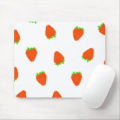 aardbeienpatroon muismat (Met muis)