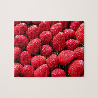 aardbeienpuzzel legpuzzel