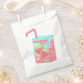 Aardbeiensapdoos Bedankzakje (Geknipt)