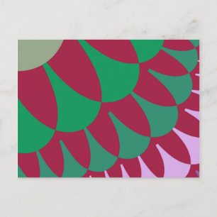 Aardbeienscales Briefkaart