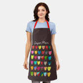 Aardbeiensheid schort Moederdag (Gedragen)