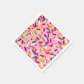 Aardbeienstrooisel Servet (Hoek)