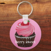 Aardbeiensuiker Sleutelhanger (Voorkant)