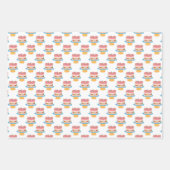 aardbeientaart inpakpapier vel (Voorkant 3)