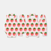 Aardbeientekening Bedankdoosjes (Uitgevouwen)