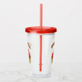 Aardbeientijd! Acryl Drinkbeker (Rechts)