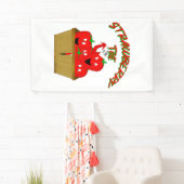 Aardbeientijd! Spandoek (Insitu)