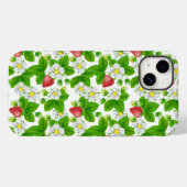 Aardbeientuin Case-Mate iPhone Case (Achterkant (horizontaal))