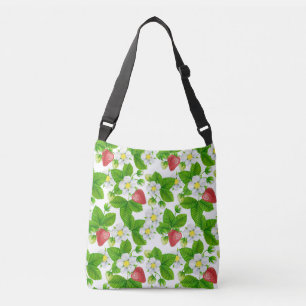 Aardbeientuin Crossbody Tas