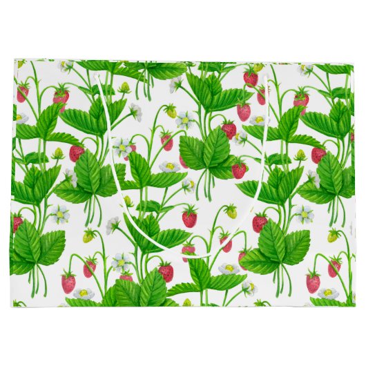 Aardbeientuin Groot Cadeauzakje (Achterkant)