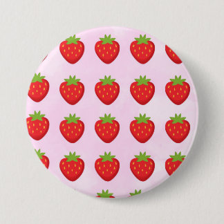 Aardbeientuin Ronde Button 7,6 Cm
