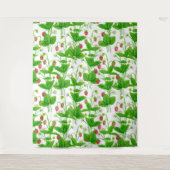 Aardbeientuin Wandkleed (Voorkant)