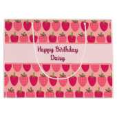 Aardbeienvelden Delight 1 Groot Cadeauzakje (Voorkant)