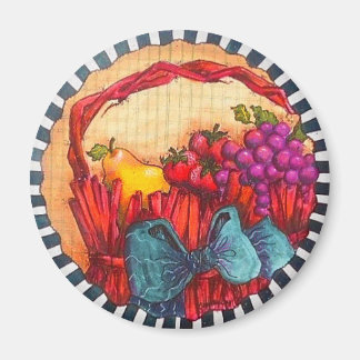 Aardbeienverrukking magneet