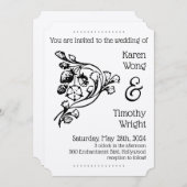 aardbeienweddenschap kaart (Voorkant / Achterkant)