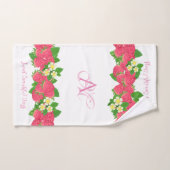 Aardbeienwit Bad Handdoek (Handdoek)