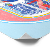 Aardbeienyoghurt Poster (Hoek)