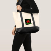 Aardbeienzak Tote Bag (Voorkant (product))