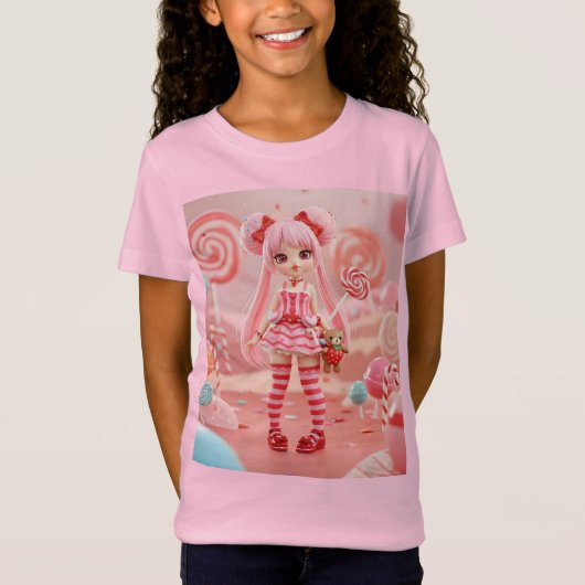 aardbeikaramel t-shirt (Voorkant)