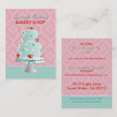 Aardbeike Visitekaartje C (Voorkant / Achterkant)