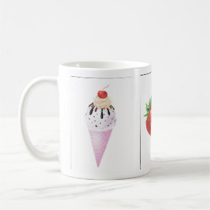 aardbeikegels koffiemok