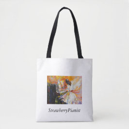 AardbeiPianist Tote Bag