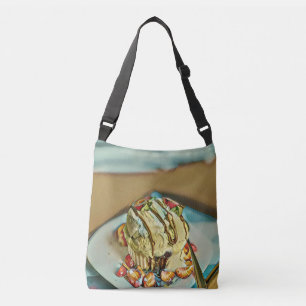 Aardbeiroomcrème Crossbody Tas