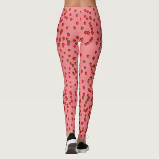aardbeiroze leggings